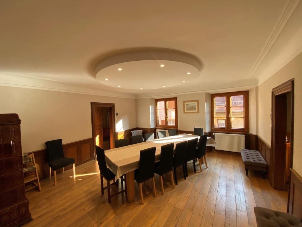 Maison De Charme En Alsace - In Vino Veritas - 12 Personnes Gueberschwihr Extérieur photo