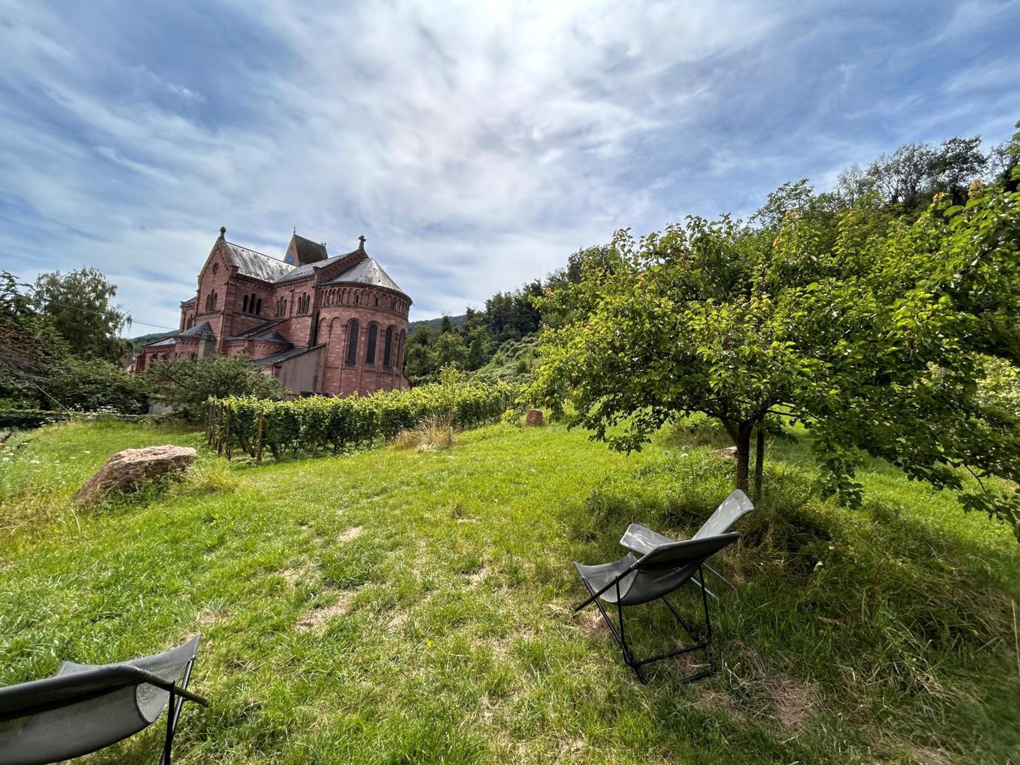 Maison De Charme En Alsace - In Vino Veritas - 12 Personnes Gueberschwihr Extérieur photo